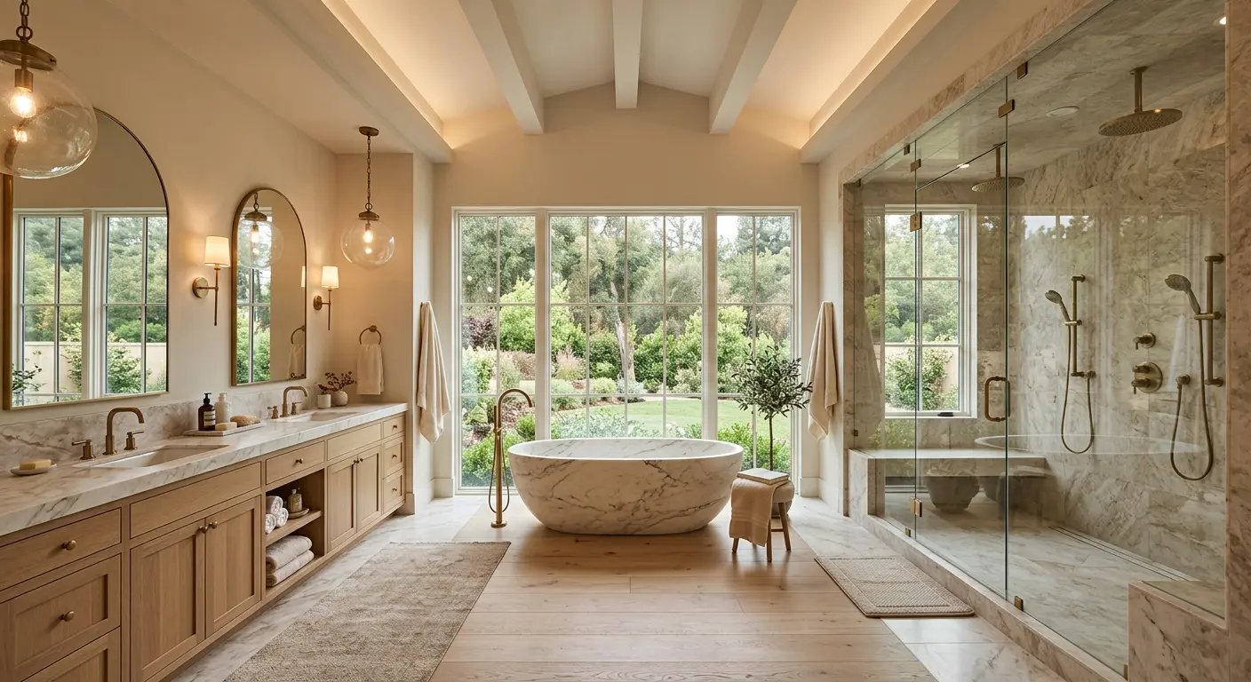Beautiful bathroom remodel