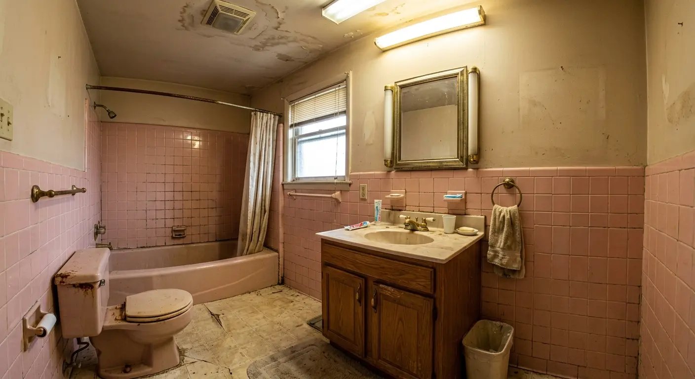 Before bathroom remodel